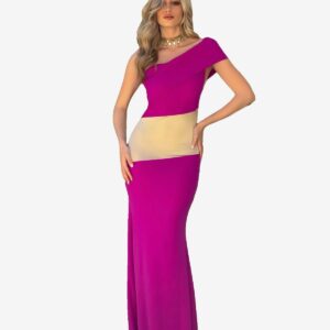 Vestido bicolor