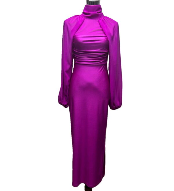 Vestido Mangas Gasa
