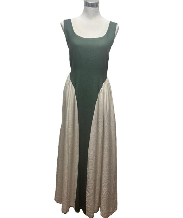 Vestido combinado