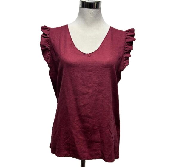 Blusa manga volante