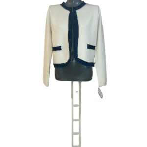 Chaqueta con ribetes