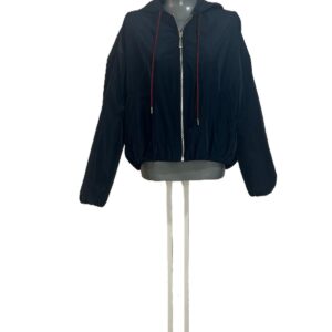 Chaqueta con capucha y cremallera